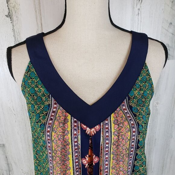 Maeve Sapelo Silk Tank Sz 2 - Picture 3 of 9